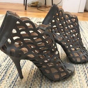 Grey heels